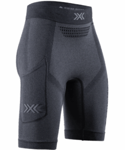 X-BIONIC Women XCeed Run Short Tights X black/rhino grey L