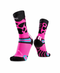 X-SOCKS Unisex Hike Discover Crew fluo pink frog 35-36
