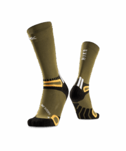 X-SOCKS Unisex Hike Discover Crew olive 35-36