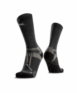 X-SOCKS Unisex Hike Perform Merino Crew heather grey 35-36