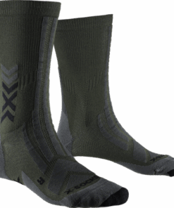 X-SOCKS Unisex Hike Discover Crew dark sage/black 45-47