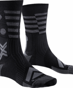 X-SOCKS Gravel Perform Merino Crew black/charcoal 35-38
