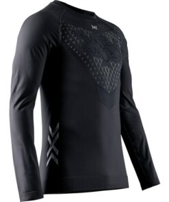 X-BIONIC Men Twyce Run Shirt LG SL black/charcoal XL