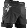 X-BIONIC Men Twyce Race 2in1 Shorts black/charcoal XXL X-BIONIC Men Twyce Race 2in1 Shorts black/charcoal XXL