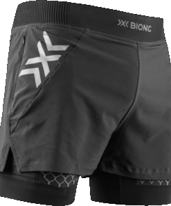 X-BIONIC Men Twyce Race 2in1 Shorts black/charcoal M