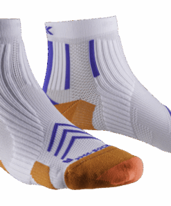 X-SOCKS Run Expert Ankle white/orange/twyce blue 39-41