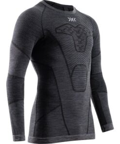 X-BIONIC Men Symbio Merino Shirt LS rhino grey M