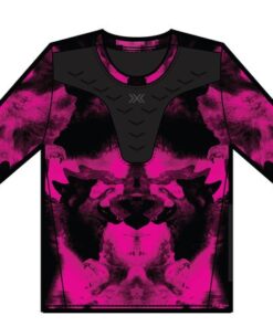 X-BIONIC Men CoreFusion Run Shirt LG SL wolfpack/black/neo pink winter L