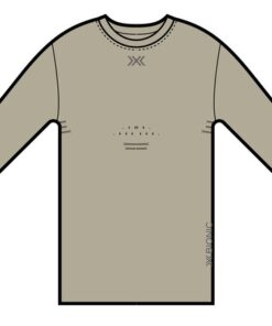 X-BIONIC Women Mightywool Shirt LG SL sand L