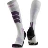 X-SOCKS Ski Expert Silk Merino OTC X white/lavender 42-44