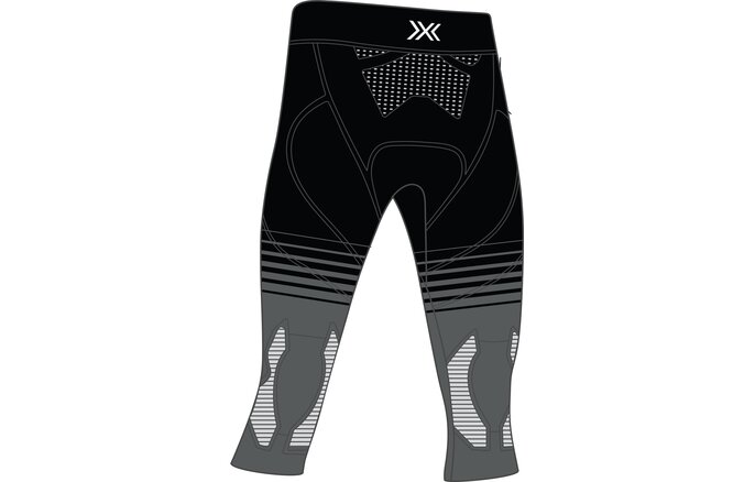 X-BIONIC Men Invent FX Pants 3/4 X black/grey/light grey XXL X-BIONIC Men Invent FX Pants 3/4 X black/grey/light grey XXL