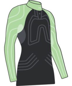 X-BIONIC MEN Heatloop Shirt LG SL digital lime/X black L