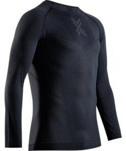 X-BIONIC Men XCeed Run Shirt LG SL X black/rhino grey L