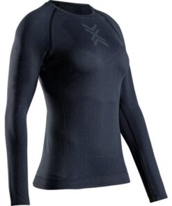 X-BIONIC Women XCeed Run Shirt LG SL X black/rhino grey L