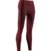 X-BIONIC Women XCeed Run Long Tights oxide red/X black S