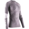 X-BIONIC Women Energy Accumulator 4.0 Shirt LG SL dusty lavender/arctic white L