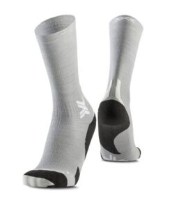 X-SOCKS Run Discover Merino Crew seal grey/light sand 35-38