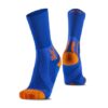 X-SOCKS Run Perfrom Warm Crew twyce blue/orange 35-38