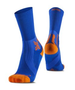 X-SOCKS Run Perfrom Warm Crew twyce blue/orange 35-38