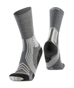 X-SOCKS Run Expert Silk Merino Crew seal grey/light sand 35-38