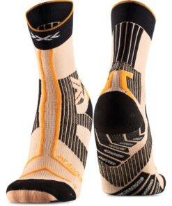 X-SOCKS Trail Run Terraskin Expert Crew fresh peach/X black/blazing orange 35-38