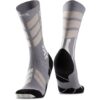X-SOCKS X-Country Perform Merino Crew seal grey/light sand 39-41