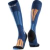 X-SOCKS Ski Touring Expert OTC marine/orange 45-47