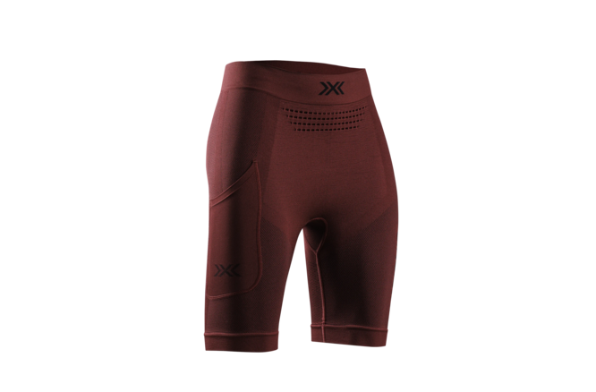X-BIONIC Women XCeed Run Short Tights oxide red/X black M X-BIONIC Women XCeed Run Short Tights oxide red/X black M
