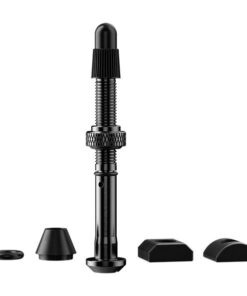 QUARQ TYREWIZ 2.0 Valve Stem Packs Length H (51.4 - 58.6mm)
 Including 2 Valves, 2 O-Ring Sets, 2 Sets of Square, O-Ring and Round Rubber Seals, 1 Sealant Sleeve)