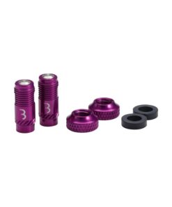 Presta CoreCap purple, 2 Stück Schrader Pumpe kompatibel +300% Airflow
 CoreCap, die ultimative Lösung für Tubeless-Fahrer, die Wert auf Komfort und Leistung legen 
 Mit bis zu 300% mehr Luftdurchlass, macht es Tubeless Montagen zum Kinderspiel 
 Kompatibel mit allen Presta-Ventilen mit Gewinde und geschraubten Ventileinsätzen 
 Kompatibel mit Standard Schrader Pumpen, keine Adapter oder Spezialpumpen nötig 
 Kein Verbiegen, Verkleben oder Brechen empfindlicher Presta Ventileinsätzen mehr 
 Ersetzt herkömmliche Presta-Ventileinsätze problemlos und ohne Adapter