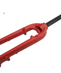 Gabel, 20 in, 100 mm, Disc Satin Traffic Rot für Quick Haul Long D9
 Kompatible Velos:  
 Quick Haul Long D9