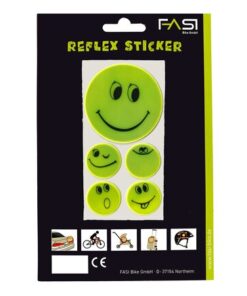 Fasi réflecteur Smiley 3M auto-collant jaune
