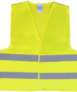 FASI gilet réfléchissant Kiddy pour enfants tailles XS jaune