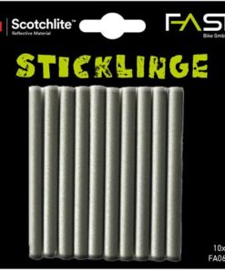 FASI réflécteur pour rayons Sticklinge set à 10 pcs argent