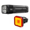 Knog Jeu de lampe Blinder 600 & Blinder Square noir