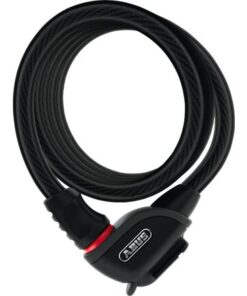Abus Antivol à spirale Phantom 8950/180 avec support TexFL noir
