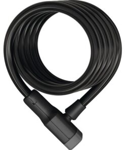 Abus Antivol à spirale Booster 6512K/180 avec support SCMU 6K noir