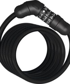 Abus Antivol à spirale Star 4508C/150 code sans support noir