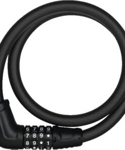 Abus Antivol à câble Tresor 6412C/85 code avec support SCMU 6C noir