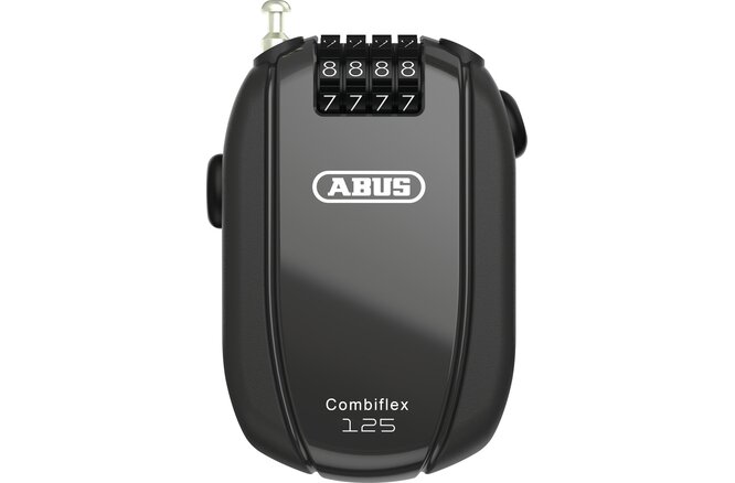 Abus Serrure spéciales Combiflex Trip 125 code sans support noir Abus Serrure spéciales Combiflex Trip 125 code sans support noir