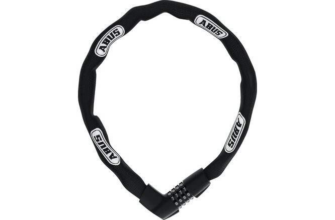 Abus Antivol à chaîne Tresor 1385/75 code sans support noir Abus Antivol à chaîne Tresor 1385/75 code sans support noir