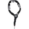 Abus Chaîne en boucle Adaptor Chain 2.0 6KS/100 avec sacoche de selle ST5950 noir