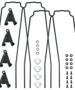 SKS Jeu de tringles Bluemels Style 46 28" incl. fixation noir