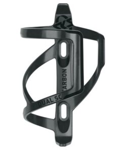 SKS Porte-bidon Dual SC droite Polycarbon mat noir