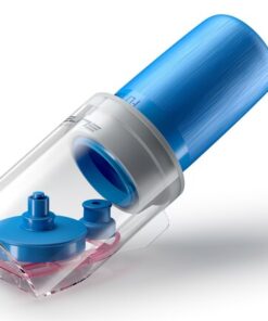 Elite Bidon stérilisateur bleu-transparent