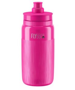 Elite Bidon Fly Tex 550 ml clear pink