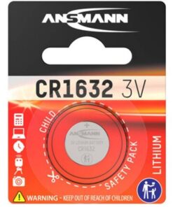 Pile CR1632 3V Lithium plate Ansmann blister à 1 pièce