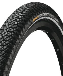 Continental Pneu TopContact Winter II Premium 26x1.9 pliable avec bande réfléchissante black