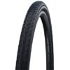 Schwalbe Pneu Marathon E-Plus 700x35C rigide avec bande réfléchissante black