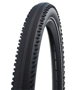 Schwalbe Pneu Hurricane 27.5x2.25 Addix rigide avec bande réfléchissante black